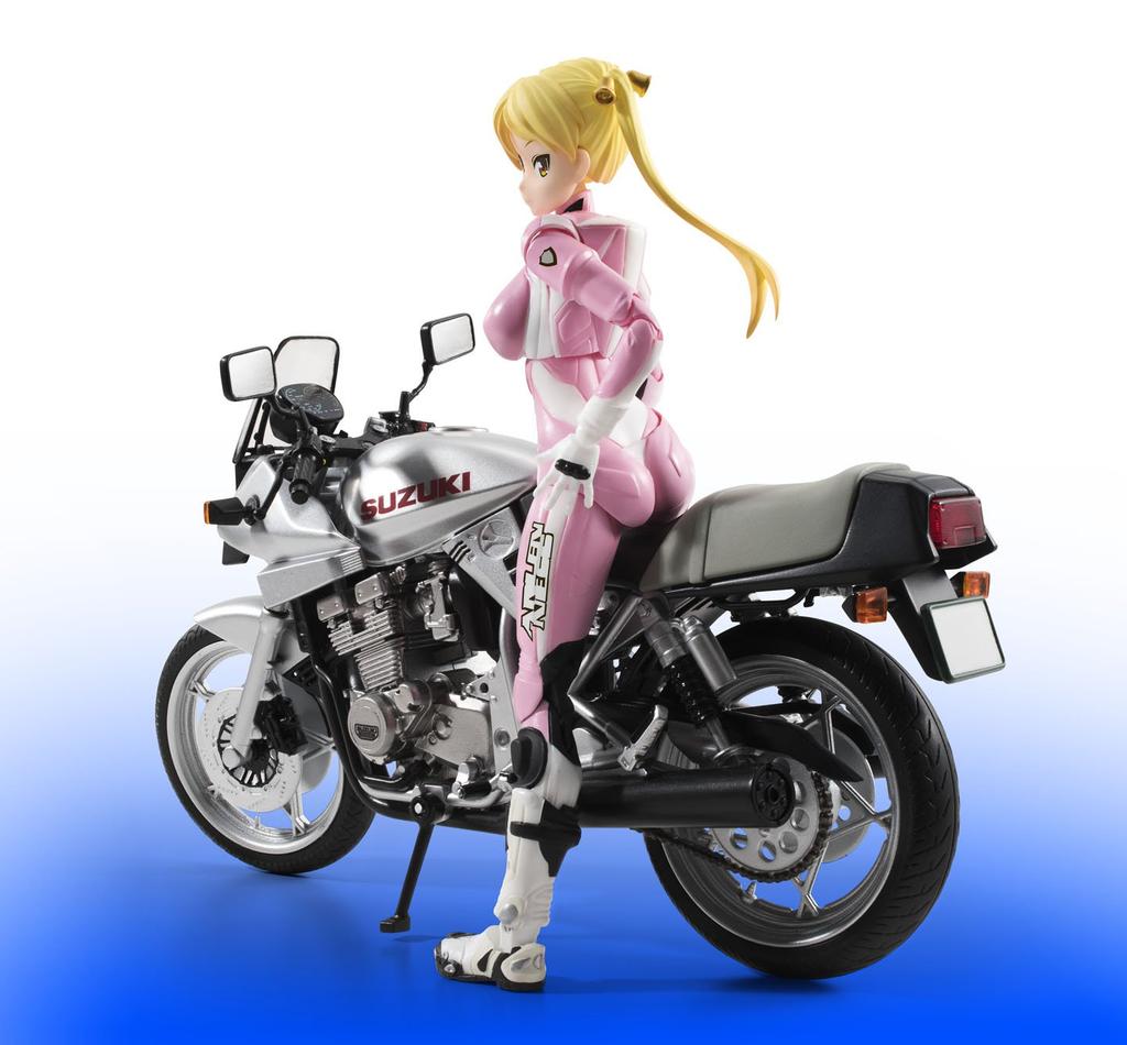TAMASHII NATIONS Rin Suzunogi GSX 400S KATANA 135mm Painted Movable Figure S.H.Figuarts Bakuon!! (rider Suit) & Approx. ABS&PVC