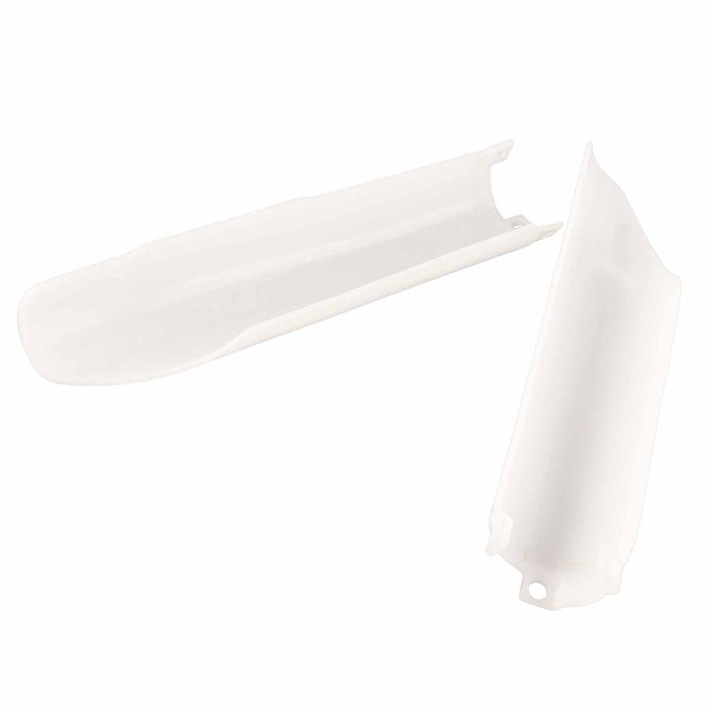 Motocycle Fork Guard Protector White Front Shock Guard Cover Replacement for CR125 CR250 CE500