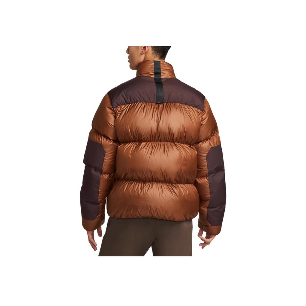 Nike Colorblock Sportovní Ležérní Pánská Bunda Přešívaná Bronzová DD6979-204