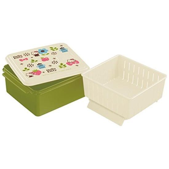 

Skater Boiled Vegetable Cooking Hello Nordic Style Case, Small, Kitty,