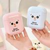 1PCS Multifunctional Data Cable Storage Box Portable Charger Lipstick Dust-proof Box Portable Mini Storage Box with Cover