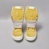 Brand Men Boots R-o Women Sneaker Yellow Suede Casual Shoes High Top Shoe Ankle Boot Leather Zipper Thick Sole Flat Sneaker