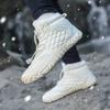 Warm Snow Boots Women Winter Hiking Boots High-top Outdoor Sports Shoes Men Non-slip Plush Sneakers