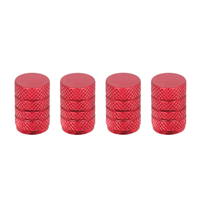 4PCS Bike Valve Caps Aluminum Alloy Schrader Valve Caps Motorcycles Trucks Cars Bikes Tire Valve Stem Covers Bicycle Accessories