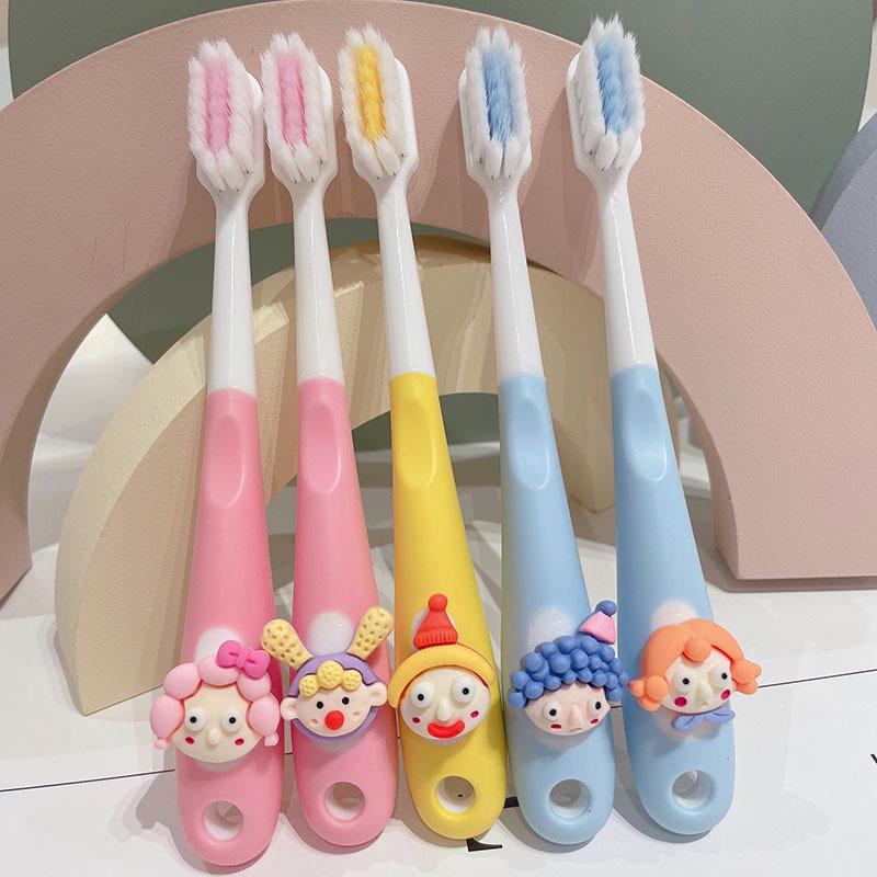 Soft Bristle Children's Toothbrush for Ages 3-12, Perfect for Oral Care and Home Use