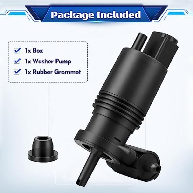 Windshield Wiper Washer Pump 05179153AC for Chrysler Dodge Caliber Durango Grand Journey Nitro Jeep 6 Cyl 3.6L