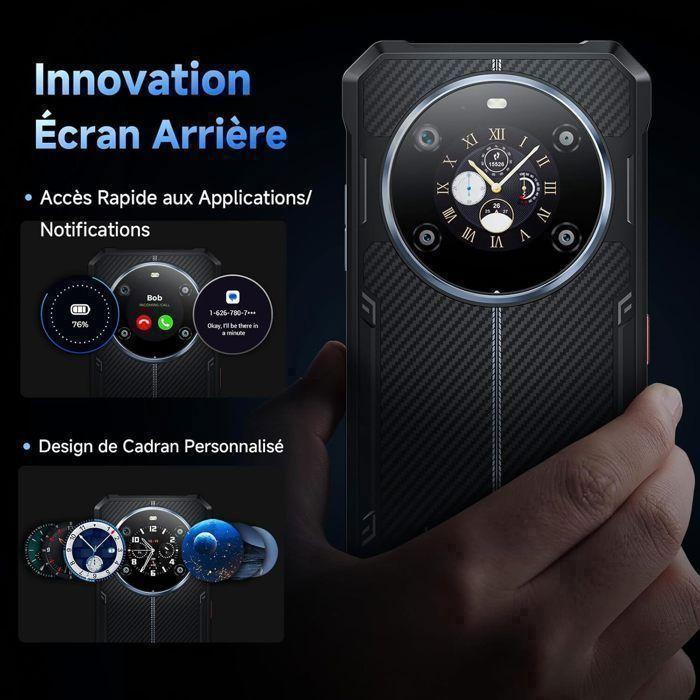 FOSSiBOT F109S — Smartphone incassable 4G Android 15, 24Go/256Go, 6.745", 10600mAh, IP68/IP69K