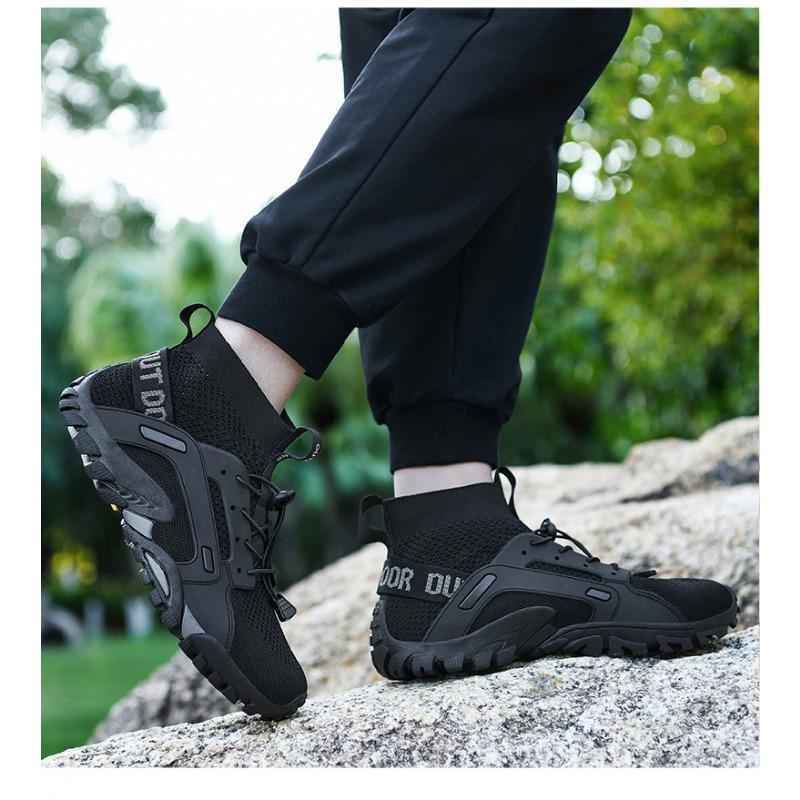 New Summer Large Size Pure Stream Shoes Outdoor Casual Climbing Hiking Fishing Wading Water Breathable Anti Slip Hiking Shoes