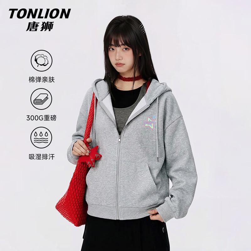 

Женская утепленная куртка-толстовка на молнии TonLion XL