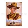 John Wayne Metal Plaque Poster Club Party Club Printed Classic Pub Tin Sign Poster