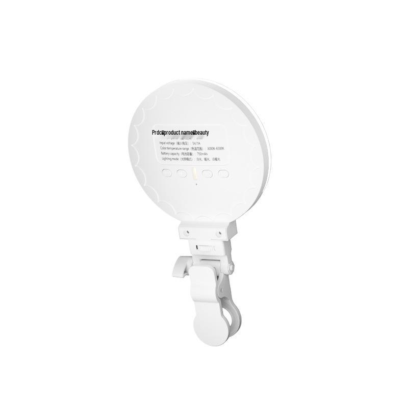 Pocket-Sized Mini LED Selfie Light for Live Streaming and Photography