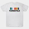 Asian Size Cotton Unisex Tshirt Print T-shirt Turnstile Colours T-shirt No-Cut Print Regular Fit