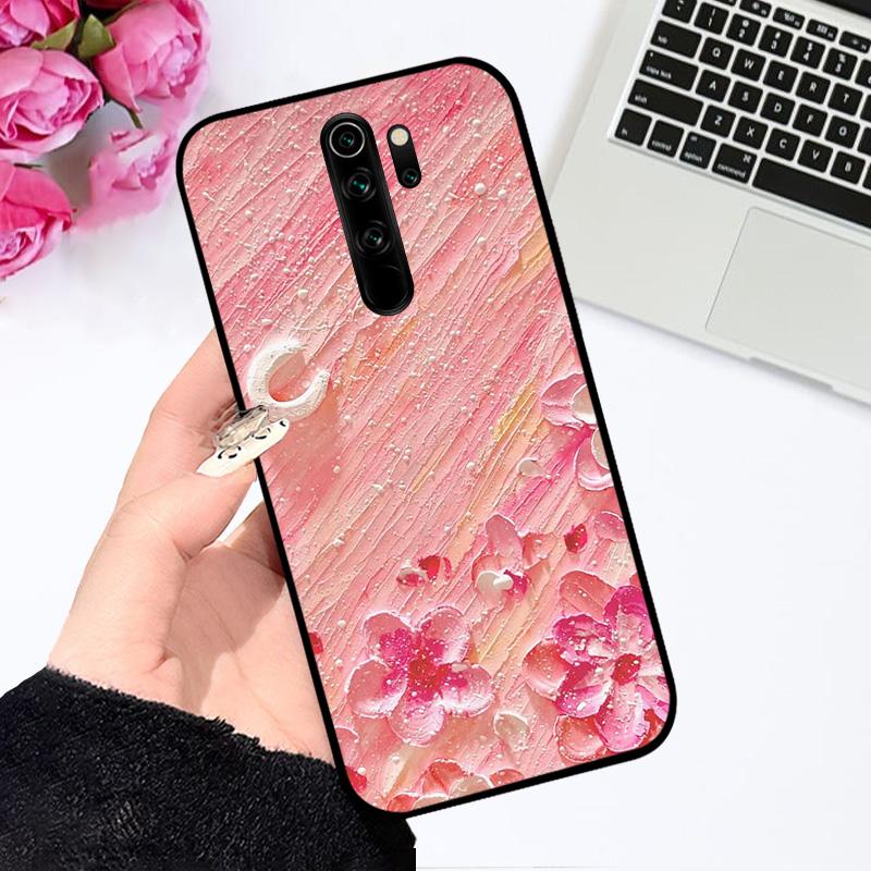 Pro Redmi Note 8 Pro Pouzdro Note 8T Populární Nárazuvzdorné Coque Fundas Chránič Pro Redmi Note8 Měkký Silikonový TPU Nárazník Telefonu Kryt