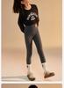2026 New Girls' High-Waisted Cotton Leggings - Thin Style for Spring and Autumn