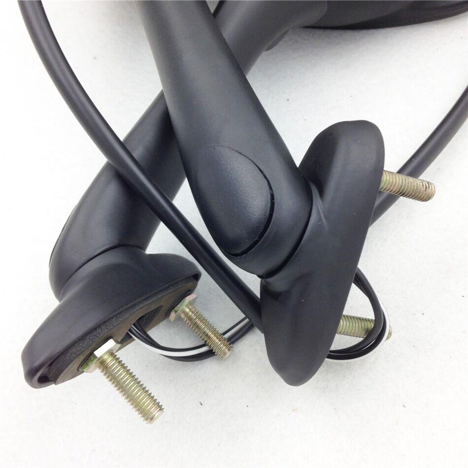 Kolip Motorcycle Rearview Side Mirrors for Suzuki GSXR 600 750 1000 with Turn Signal Light