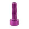 4 Pieces Water Bottle Cage Bolts Holder Screws Hex Socket Screws Aluminum Alloy Bicycle Accessories 7 Colors