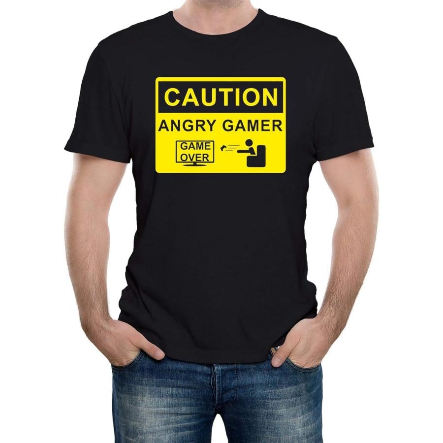 Bullshirt Men s Angry Gamer T-Shirt S