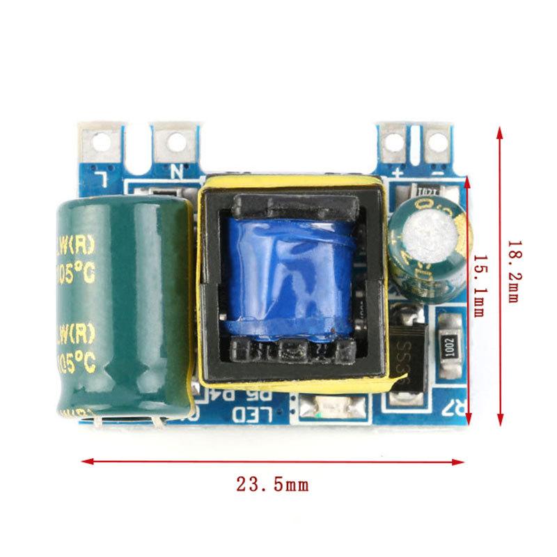 AC To DC 5V 700mA 12V 300mA 3.5W Isolated Switch Mini Power Supply Buck Converter Step Down Module AC 220V To DC 5V/12V