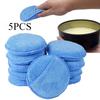 Car Polishing Waxing Sponges Pad Microfiber Round Motorcycle Auto Wax Applicator Polish Foam Sponges Cleaning Tools