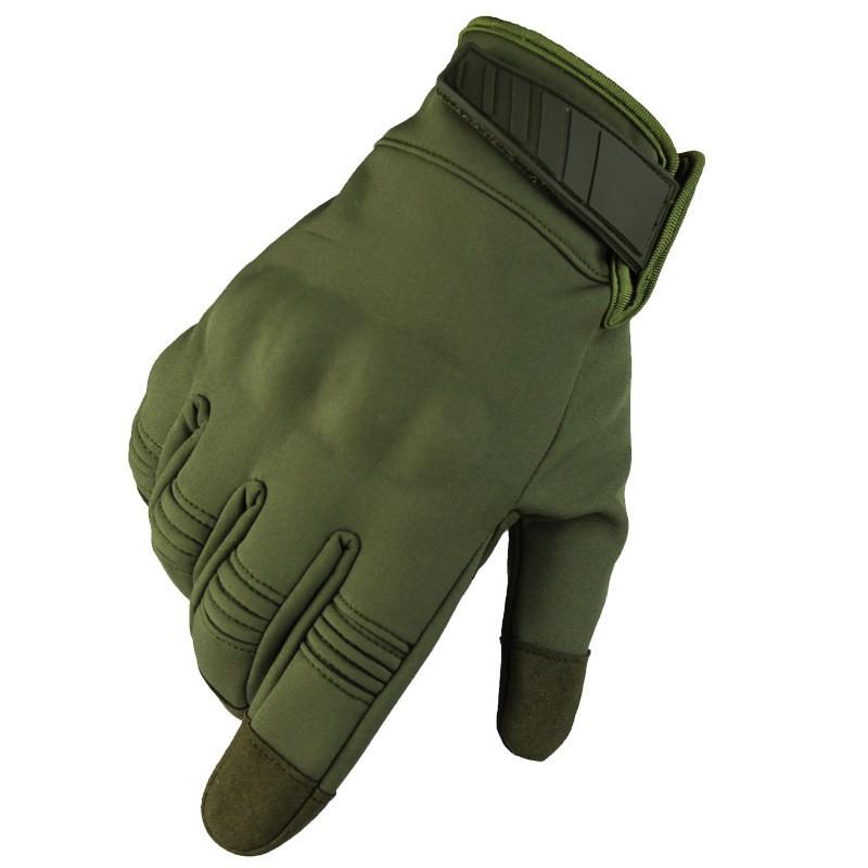 Outdoor Tactical Gloves Cycling Motorbike Riding Touchscreen Windproof Waterproof Warm Softshell Training