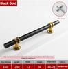 12 Pcs Modern Zinc Alloy Black Gold Door Handles Kitchen Cabinet Handles Solid Drawer Knobs Fashion Furniture Handle Hardware