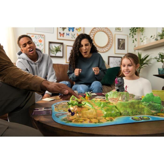 Spin master jeu jumanji l'ile du danger (plateau 3d)