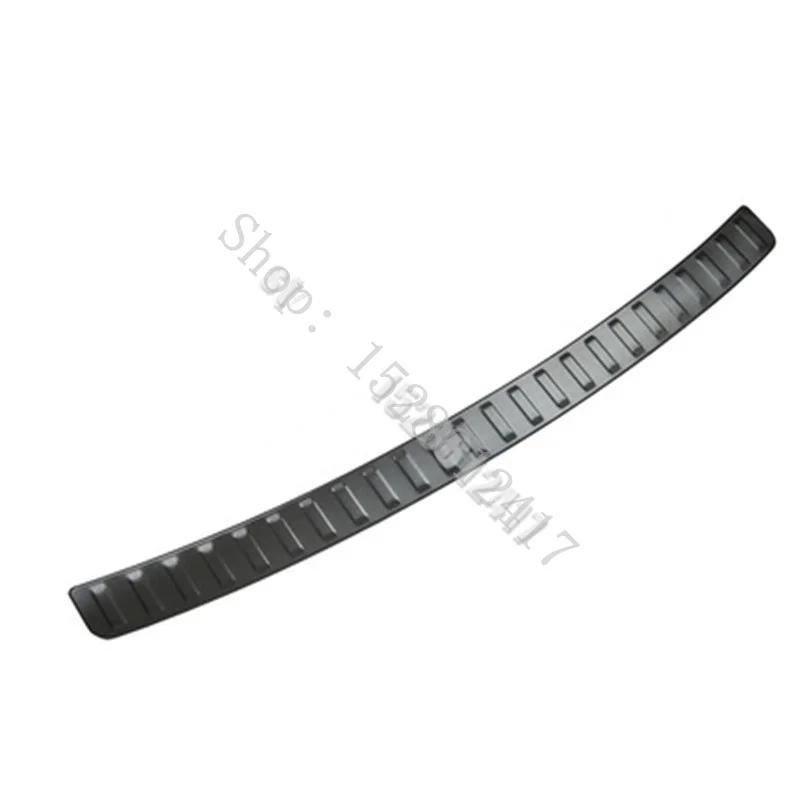 For VW Volkswagen Tiguan Mk2 2017-2024 Car Accessories Stainless Rear Trunk Bumper Protector Rear Scuff Plate Rear Door Sill