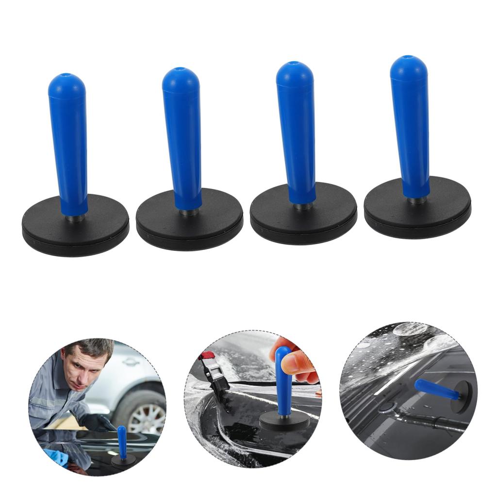 OSALADI 8 Stück Auto Vinyl Folie Magnetischer Locator Magnet Halter Folien Montage Werkzeug Leichtes Design für einfache Handhabung