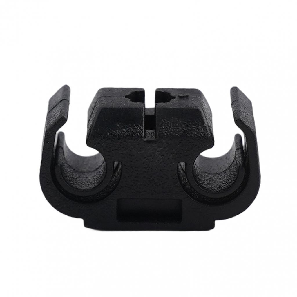 Black Brake Pipe Double Brake Line Clips Clamps Mm Brake Pipe