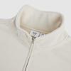 Gap Women's Logo Embroidered Half-Zip Stand Collar Fleece Sweatshirt