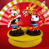 Idea Cartoon Animal Figures Chinese Culture Art Nanobrick China Dragon Lion Dance Micro Block Panda Building Brick Toy For Gift
