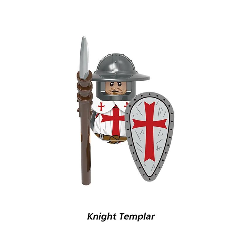 

Средневековые римские солдаты Гладиатор Лучник Греческая тяжелая пехота Рыцари-тамплиеры Мини сборная модель Конструктор Детские игрушки