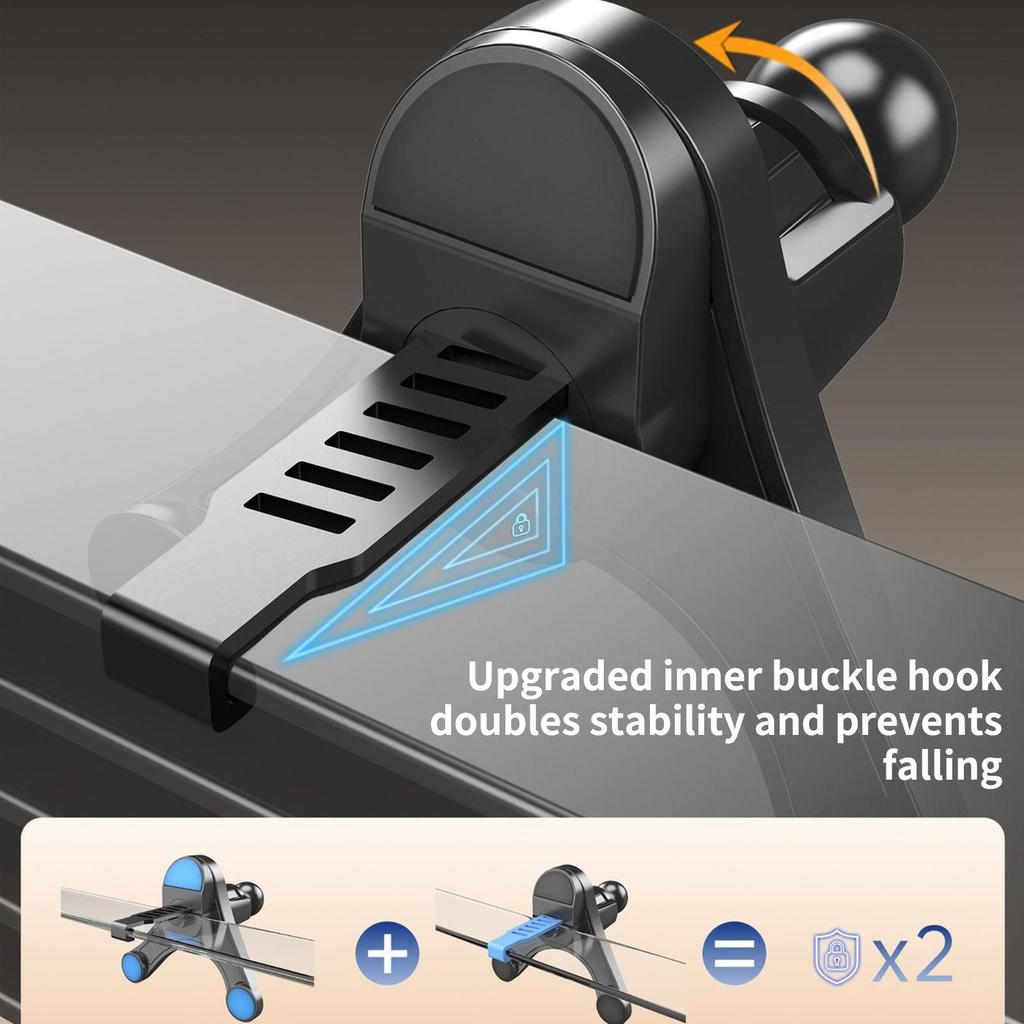 Auto-Lüftungsschlitz-Handyhalter Silikon Rutschfester Ständer Auto-Lüftungsschlitz-Handyhalter Für Familie Freunde Frauen Automobil Fahrzeug Innenraum