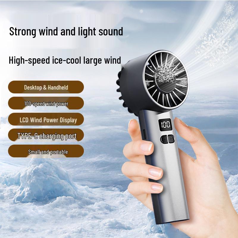 Portable Mini Rechargeable Handheld Fan JK107 for Students Unspecified