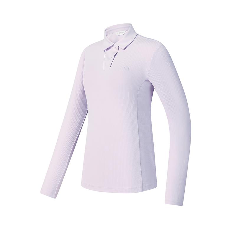 

New FILA Golf Series Polo Shirt Women s Cloud Garment Purple A11W535201FVT 170/88A/L