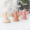 Easter Themed Angel Silicone Mold DIY Wax Candle Molds Aromatherapy Making Mould Handmade Festive Theme Ornament