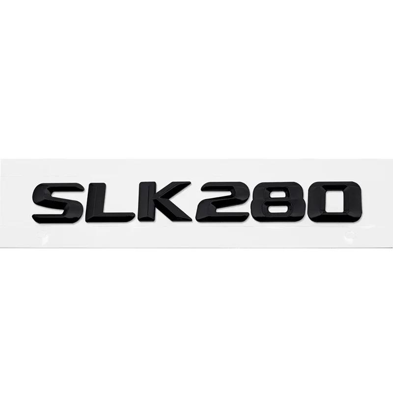 Automotive 3D Digital Alphabet Trunk Badge Decal for Mercedes Benz SLK55 SLK63 SLK200 SLK230 SLK250 SLK280 SLK300 SLK320 SLK350