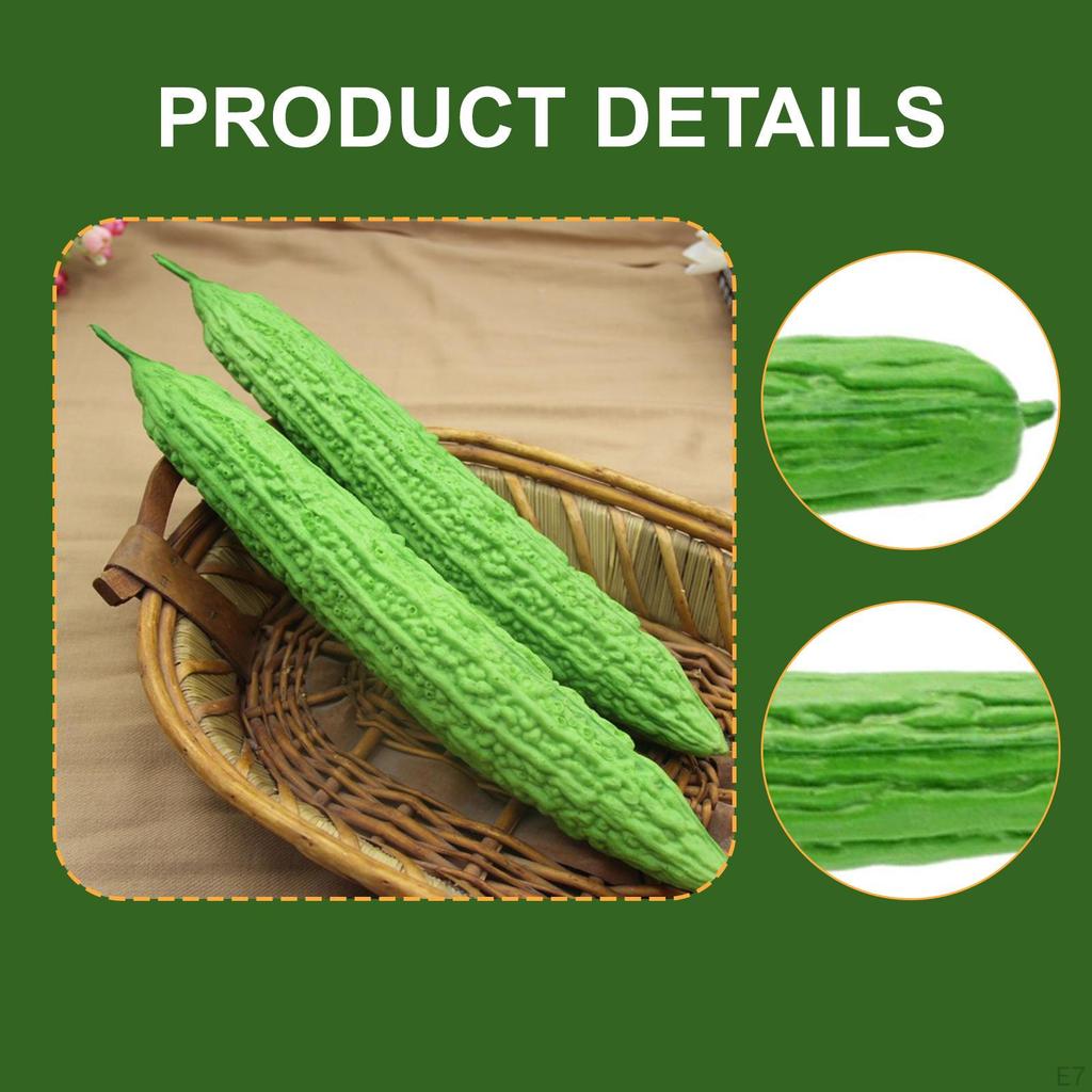 Artificial Vegetable Fake Veggie Model Display PU Realistic Decorative Lifelike Faux for