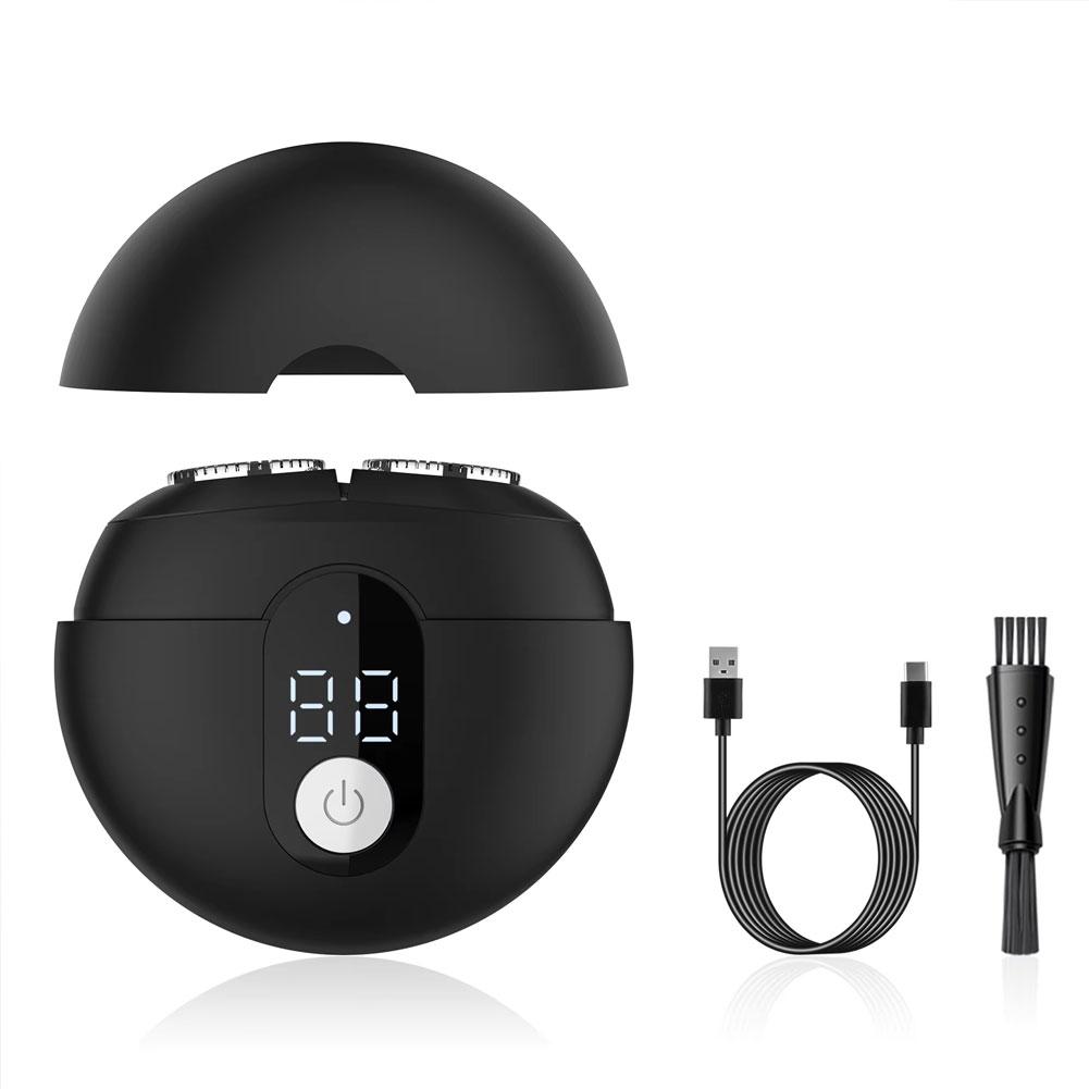 Electric Beard Clipper for Man Waterproof Digital Display Portable Shaver for Wet and Dry Use