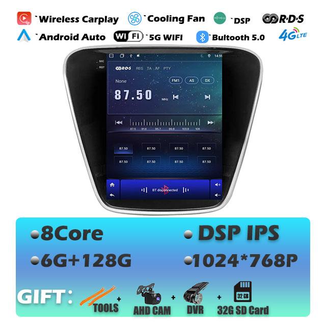 9.7" For Chevrolet  Cavalier 2016-2019 Carplay Android 14 Car Radio Multimedia Video Player Navigaion Head Unit Stereo