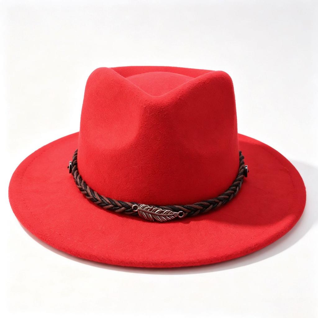 New Western Cowboy Hat Versatile Simple Accessories Cowboy Hat Hot Sale Fashion Trend Cowboy Hat Four Seasons