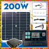 Promotion! 200W Solar Panel Kit Solar Panel High Efficience Travel & Phone Boat Portable 12V Battery Charger With Controller
