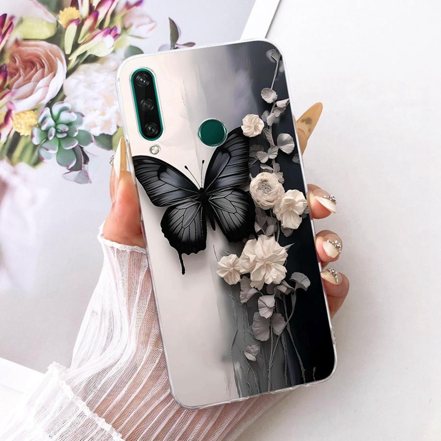For Huawei Y6p 2020 Case MED-LX9 Silicone Soft Back Cover For HuaweiY6p Y 7P 2020 Funda Silicone Case For Y7 p Cover Coque