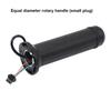 Waterproof Electric Bike Throttle Handlebar Black Electric Scooter Throttle Handle