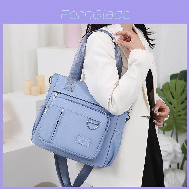 Nylon Bag For Women With Multiple Pockets And Zipper Closure For Daily Use