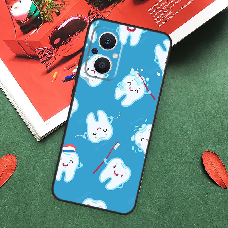 

Смешной чехол для стоматологии для OPPO Reno 13F 14F 12F 11F 12 11 10 14 Pro 8T 8 Lite OPPO Find X9 X8 X6 X5 Pro OPPO Reno7 4G