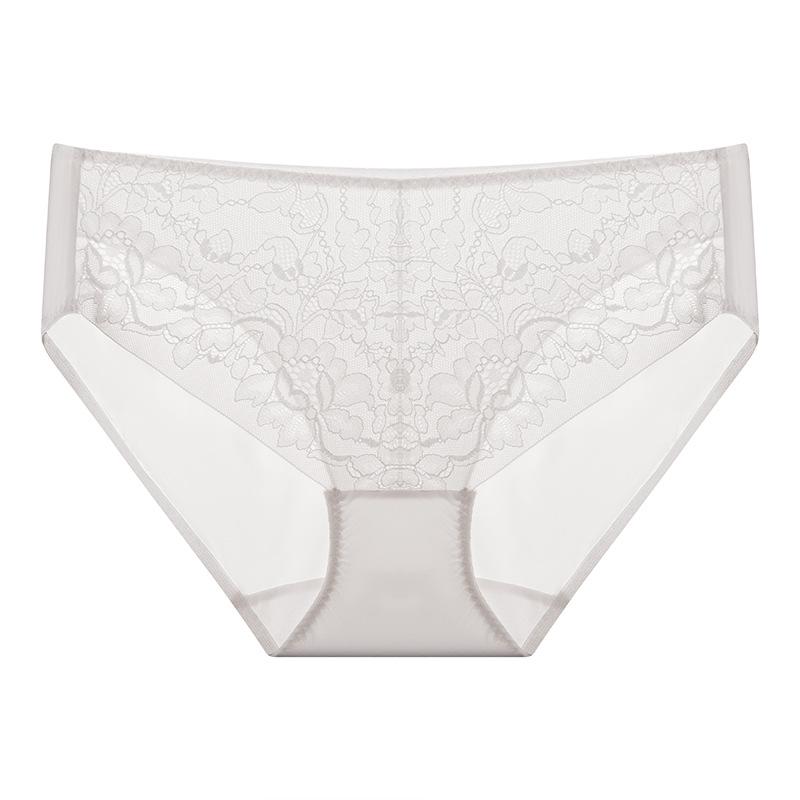 Women's Breathable Silk Lace Panties: Spring & Summer Comfort