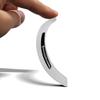 4Pcs Rubber Anti-Collision Strip Car Door Rearview Mirror R Protector Stickers For Renault RS Clio Megane 2 3 Captur Trafic Twingo
