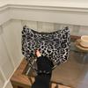 Niche Design Shoulder Bag Versatile Popular New Bag Foreign Style Handbag Fashionable Retro Leopard Print Underarm Bag
