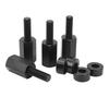 4PCS 1.5 Inch Seat Riser Easy To Install 1.5 To 2.0 Inches Seat Lift Mounts for Maverick X3 All Years Black